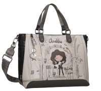 Anekke Orchestra Shopper Umhängetasche 43801-447-schwarz / beige