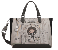 Anekke Orchestra Shopper Umhängetasche 43801-447-schwarz / beige