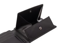 Manage Wienerschachtel 44304 Winner Leder Geldbörse schwarz