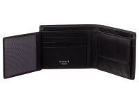 Manage Scheintasche 44302 Winner Leder Geldbörse schwarz