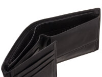 Manage Scheintasche 44302 Winner Leder Geldbörse schwarz