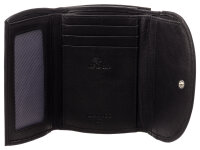 Manage Bügelbörse 32103 City Leder Geldbörse 01 schwarz