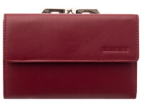Manage Bügelbörse 41104 Classic Leder Geldbörse 07 rot