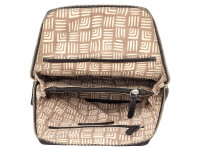 Prato AL08 A Cityrucksack Rindleder schwarz