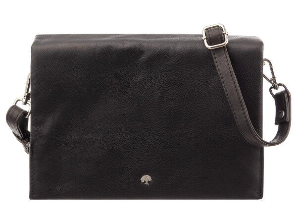 Prato Umhängetasche H139 A Rindleder schwarz