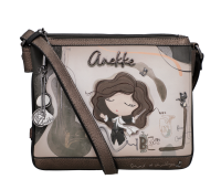 Anekke Orchestra Quadratische Umhängetasche 43803-145-schwarz / beige