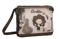 Anekke Orchestra Quadratische Umhängetasche 43803-145-schwarz / beige