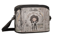 Anekke Orchestra Umhängetasche 3 Fächer 43803-258-schwarz / beige