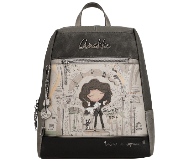 Anekke Orchestra Rucksack 43805-018-schwarz / beige