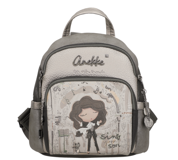 Anekke Orchestra Rucksack 43805-213-schwarz / beige