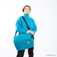 New Rebels 43.1126 "Der Himmel" Messenger mit Laptopfach ca 15 Zoll 00 black