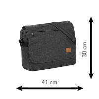 New Rebels 43.1126 "Der Himmel" Messenger mit Laptopfach ca 15 Zoll 00 black