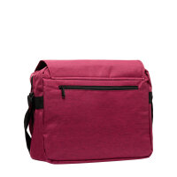New Rebels 43.1126 "Der Himmel" Messenger mit Laptopfach ca 15 Zoll 24 burgundy