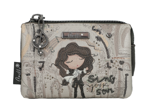 Anekke Orchestra Münzbörse klein 43809-010-schwarz / beige