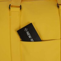 New Rebels 21.1018  "Weston" Mart Roll-able Trolley Rollenreistasche mit Laptopfach 07 yellow