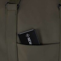 New Rebels 21.1018  "Weston" Mart Roll-able Trolley Rollenreistasche mit Laptopfach 23 olive