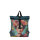 New Rebels 51.1460 Mart Art  "LOS ANGELES"  Roll Top Rucksack Los Angeles Flowerhead