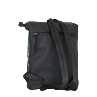 New Rebels 51.1495 Mart Art  "LOS ANGELES"  Roll Top Rucksack Los Angeles Cat