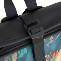 New Rebels 51.1495 Mart Art  "LOS ANGELES"  Roll Top Rucksack Los Angeles Cat