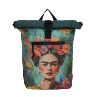 New Rebels 51.1462 Mart Art "New York" Rolltop Rucksack New York Flowerhead