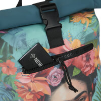 New Rebels 51.1462 Mart Art "New York" Rolltop Rucksack New York Flowerhead