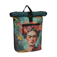New Rebels 51.1462 Mart Art "New York" Rolltop Rucksack New York Flowerhead
