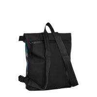 New Rebels 51.1558 Mart Art  "LOS ANGELES"  Roll Top Rucksack Los Angeles Bulldoge