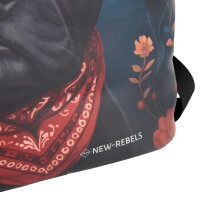 New Rebels 51.1559 Mart Art "New York" Rolltop Rucksack New York Bulldoge
