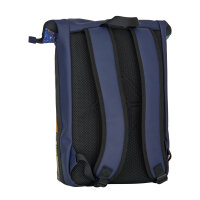 New Rebels 51.1502 Mart Art "New York" Rolltop Rucksack New York Cafe at Night