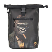 New Rebels 51.1512 Mart Art "New York" Rolltop Rucksack New York Gorilla