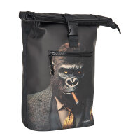 New Rebels 51.1512 Mart Art "New York" Rolltop Rucksack New York Gorilla