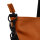 DANIEL RAY DRS18.1394 "Bend" Dull Rubber PU Shopper 23 orange