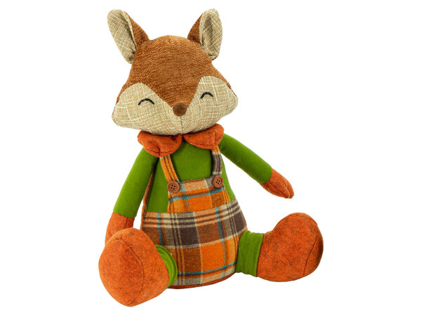 Noor Living 15153 Türstopper Fuchs stehend mit Sonnenblume Junge