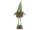 Noor Living 25180 Wichtel L "Waldmeister" Holznase stehend getreiftes Design grüne Hose