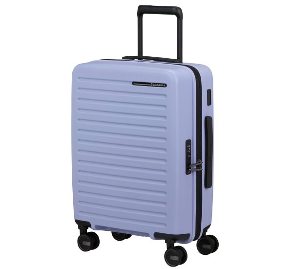 Samsonite Restackd Spinner 55 cm EXP mit TSA-Zahlenschloss lavender