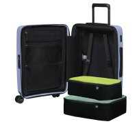 Samsonite Restackd Spinner 55 cm EXP mit TSA-Zahlenschloss lavender