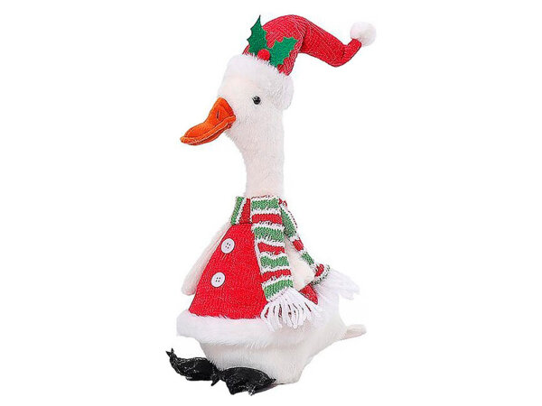 GERIMPORT 705408 Türstopper Weihnachtsganz rot