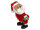 GERIMPORT 147611 Santa tanzend mit Musik rot / weiss