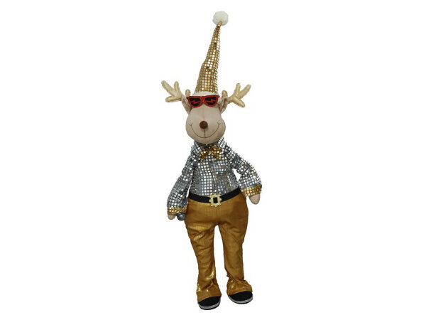 GERIMPORT Weihnachts-Deko  671154 Elch ca. 65 cm