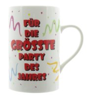 Partybecher XL Bierbecher Geburtstag Happy Birthday 787995V - Beige