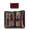 Friedrich Manicure-Etui 6tlg. echtes Leder
