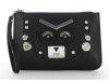 GUESS Damen Clutch Handgelenktasche Haltetasche Cyber Rock mini