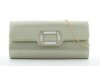 JSI, Clutch, Abendtasche, Umhängetasche, 25 x 12 x 5,5 cm, 1,65 Liter, Kette, Strass