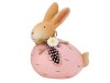 Mel-O-Design Osterhase schlüfpt aus Ei ca. 17 cm