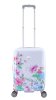 ELLE Spinner Flower Print 3in1 Trolley Gr. S/M/L/Set White