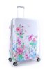 ELLE Spinner Flower Print 3in1 Trolley Gr. S/M/L/Set White